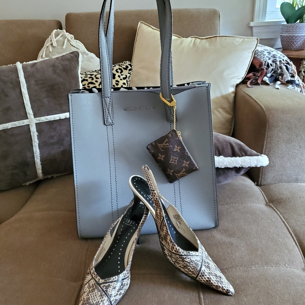 💯 Marc Jacobs Repeat Leather Tote NWOT